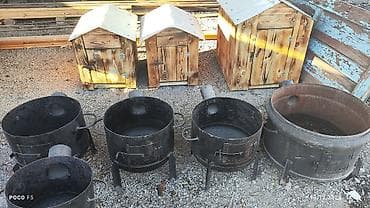 Продаю собачьи будки и печи под казан учак at lalafo.kg Продаю собачьи будки и печи под казан учак