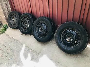 Колеса в сборе 185 / 70 / R 14, Зима, Б/у, Комплект, Легковые, Железные at lalafo.kg Колеса в сборе 185 / 70 / R 14, Зима, Б/у, Комплект, Легковые, Железные