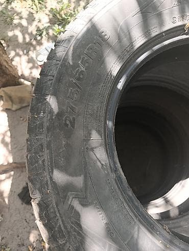 Шины 275 / 65 / R 18, Всесезонная, Б/у, Комплект, Внедорожные (АТ/МТ) at lalafo.kg Шины 275 / 65 / R 18, Всесезонная, Б/у, Комплект, Внедорожные (АТ/МТ)