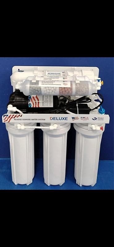 Система очистки воды Deluxe Reverse Osmosis Water System at lalafo.kg Система очистки воды Deluxe Reverse Osmosis Water System