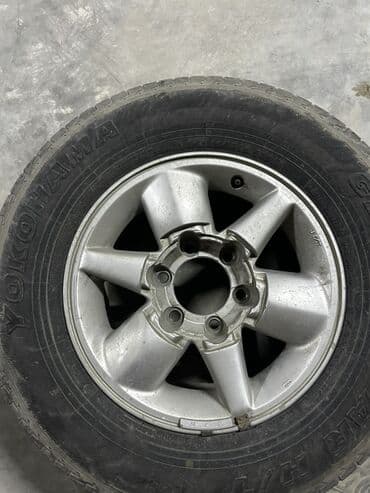 Колеса в сборе 265 / 65 / R 17, Всесезонная, 1 шт, Внедорожные (АТ/МТ), Литые, отверстий - 6 at lalafo.kg Колеса в сборе 265 / 65 / R 17, Всесезонная, 1 шт, Внедорожные (АТ/МТ), Литые, отверстий - 6