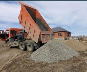 Щебень, Засыпка, В тоннах, Камаз at lalafo.kg Щебень, Засыпка, В тоннах, Камаз