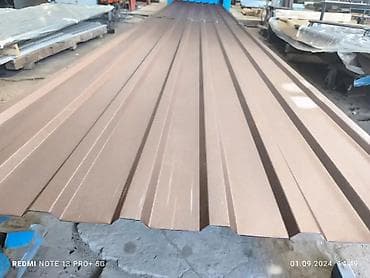 Профнастил: Профнастил кровельный/стеновой, трапециевидный профиль. - Материал lalafo.kg да — 1 Профнастил: Профнастил кровельный/стеновой, трапециевидный профиль. - Материал — 1