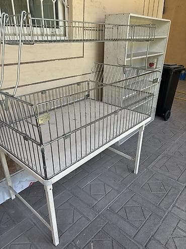 Торговое оборудование для магазина - Металлический прилавок-остров с at lalafo.kg Торговое оборудование для магазина - Металлический прилавок-остров с