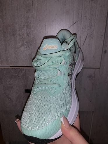 Кроссовки, 39.5, Asics, Новый, цвет - Зеленый at lalafo.kg Кроссовки, 39.5, Asics, Новый, цвет - Зеленый