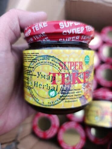 Супер TEKE — натуральная медовая паста от ALI, с сертификатом Halal at lalafo.kg Супер TEKE — натуральная медовая паста от ALI, с сертификатом Halal