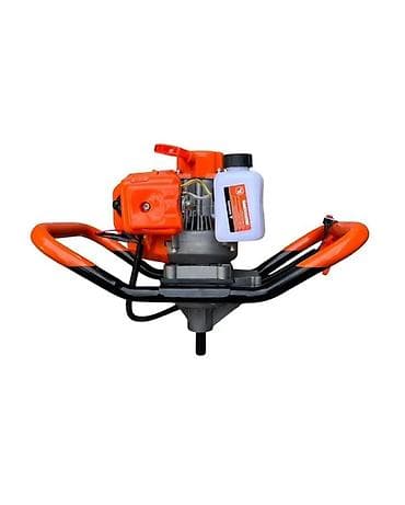 Бензиновый ямокопатель (бензобур) с верхней рамой-кантом для lalafo.kg да Бензиновый ямокопатель (бензобур) с верхней рамой-кантом для