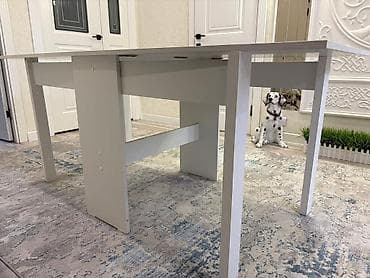 Офис эмереги: Трансформер үстөлү Ашкана үчүн, Жайылуучу стол, түсү - Ак lalafo.kg да — 8 Офис эмереги: Трансформер үстөлү Ашкана үчүн, Жайылуучу стол, түсү - Ак — 8