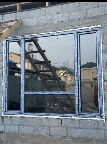 Алюминиевые окна, двери и витражи. Замер и установка бесплатно at lalafo.kg Алюминиевые окна, двери и витражи. Замер и установка бесплатно