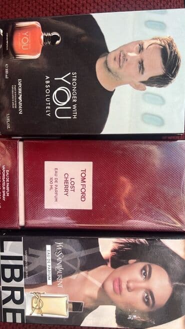 Набор парфюмерии (флаконы в коробках): - Emporio Armani Stronger With at lalafo.kg Набор парфюмерии (флаконы в коробках): - Emporio Armani Stronger With