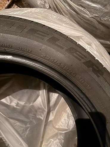 Шины 235 / 55 / R 20, Лето, Б/у, Комплект, Внедорожные (АТ/МТ), Bridgestone at lalafo.kg Шины 235 / 55 / R 20, Лето, Б/у, Комплект, Внедорожные (АТ/МТ), Bridgestone