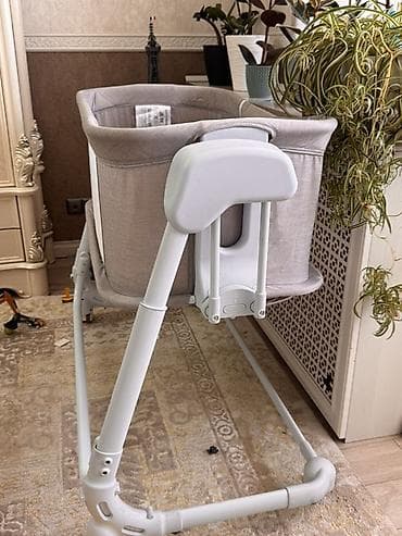 Бала үчүн комод: Люлька, Бешик, Металл, түсү - Боз lalafo.kg да — 2 Бала үчүн комод: Люлька, Бешик, Металл, түсү - Боз — 2