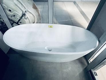 Ванна, Овальная, Материал: Акрил, Размер: 170 x 76 см at lalafo.kg Ванна, Овальная, Материал: Акрил, Размер: 170 x 76 см