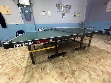 Профессиональный теннисный стол STIGA Premium Roller с сеткой at lalafo.kg Профессиональный теннисный стол STIGA Premium Roller с сеткой