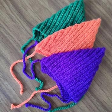 Шапочка Эльф. Младенцам и новорождённым. Цена за одну шапочку 1200 at lalafo.kg Шапочка Эльф. Младенцам и новорождённым. Цена за одну шапочку 1200