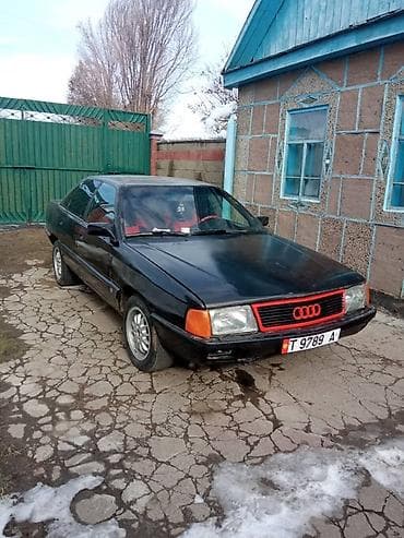 Audi 100: 1990 г., 2.3 л, Механика, Бензин, Седан lalafo.kg да — 1 Audi 100: 1990 г., 2.3 л, Механика, Бензин, Седан — 1