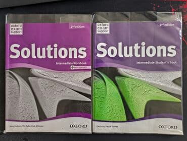 Solutions 2nd edition Intermediate В отличном состоянии, чистый, не at lalafo.kg Solutions 2nd edition Intermediate В отличном состоянии, чистый, не