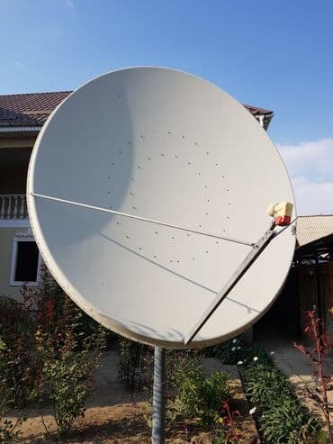 Параболическая антенна алюминий 270х240 см. имеется ручная at lalafo.kg Параболическая антенна алюминий 270х240 см. имеется ручная