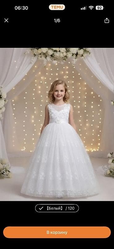 Детское платье at lalafo.kg Детское платье