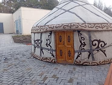 Аренда юрты, Каркас Деревянный, 65 баш, Казан, С полом, Самовар at lalafo.kg Аренда юрты, Каркас Деревянный, 65 баш, Казан, С полом, Самовар