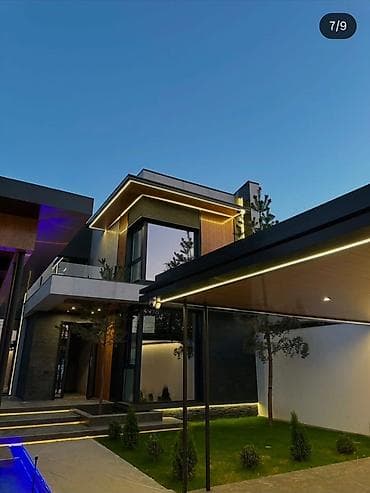 Бакча столдору: Современный двухэтажный дом с продуманной архитектурой и ландшафтом - lalafo.kg да — 5 Бакча столдору: Современный двухэтажный дом с продуманной архитектурой и ландшафтом - — 5