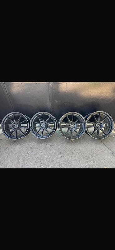 Литые Диски R 19 AMG, Комплект, отверстий - 5, Новый at lalafo.kg Литые Диски R 19 AMG, Комплект, отверстий - 5, Новый