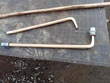 Оор балкалар: Кузня Ломы/монтажки и Г-образные воротки под головки. тяпки. савок для lalafo.kg да — 3 Оор балкалар: Кузня Ломы/монтажки и Г-образные воротки под головки. тяпки. савок для — 3