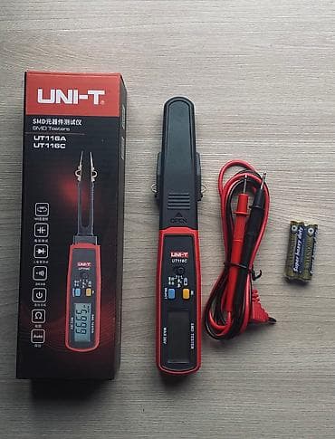 Балталар: Мультиметр UT116C UNI-T, оригинал. Вращающийся на 180° пинцет lalafo.kg да — 2 Балталар: Мультиметр UT116C UNI-T, оригинал. Вращающийся на 180° пинцет — 2