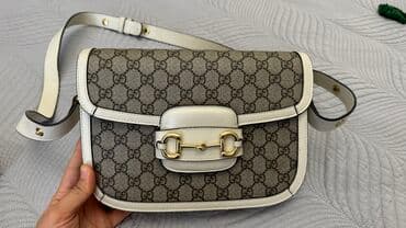 Барсетка, Gucci, Материал: Экокожа, Б/у at lalafo.kg Барсетка, Gucci, Материал: Экокожа, Б/у