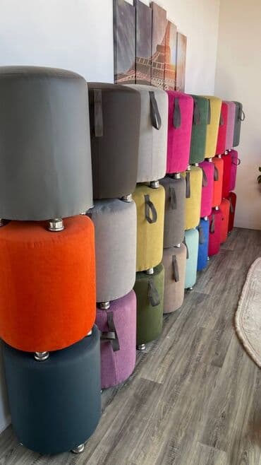 Стулья пуфы для вашего кафе, дома и любых других интересных мест где at lalafo.kg Стулья пуфы для вашего кафе, дома и любых других интересных мест где