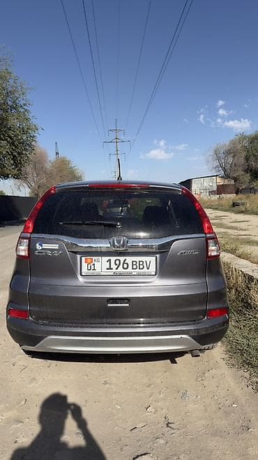 Honda CR-V: 2016 г., 2.4 л, Автомат, Бензин, Кроссовер lalafo.kg да Honda CR-V: 2016 г., 2.4 л, Автомат, Бензин, Кроссовер