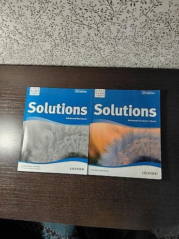 Продаю книги по английскому Solution-advanced, оригинал идёт вместе с at lalafo.kg Продаю книги по английскому Solution-advanced, оригинал идёт вместе с