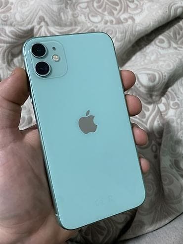 IPhone 11, Б/у, 64 ГБ, Зеленый, Защитное стекло, 76 % at lalafo.kg IPhone 11, Б/у, 64 ГБ, Зеленый, Защитное стекло, 76 %