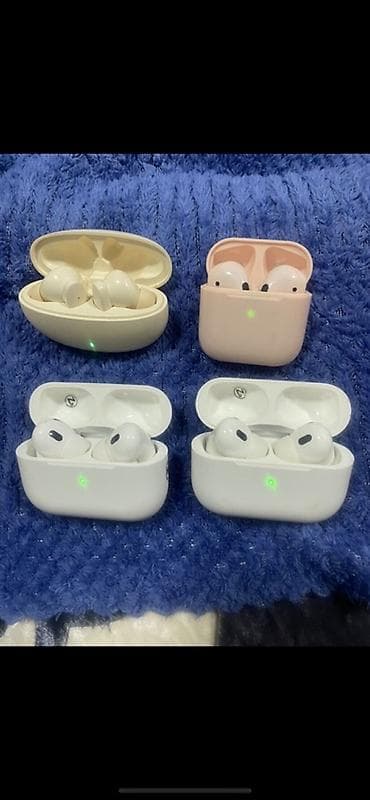 Беспроводные TWS-наушники с зарядным кейсом - Форм‑фактор at lalafo.kg Беспроводные TWS-наушники с зарядным кейсом - Форм‑фактор