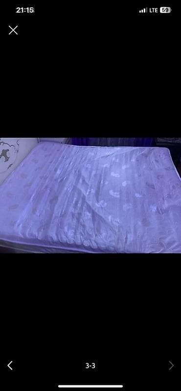 Спальные матрасы: Спальный матрас, Двуспальный, Боннельная система пружин, Жаккард, Мягкие матрасы at lalafo.kg — 3 Спальные матрасы: Спальный матрас, Двуспальный, Боннельная система пружин, Жаккард, Мягкие матрасы — 3