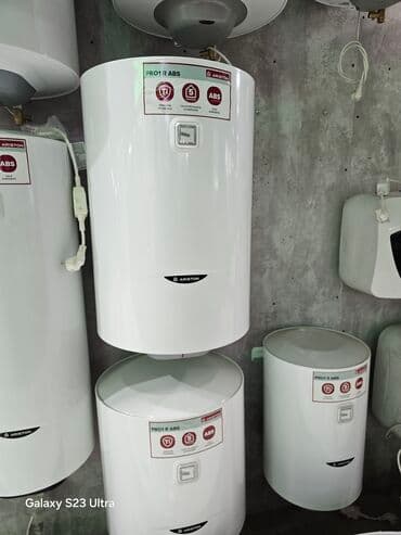 Накопительный водонагреватель Объем бака: 80 л, Ariston, Эмалированная сталь, Новый at lalafo.kg Накопительный водонагреватель Объем бака: 80 л, Ariston, Эмалированная сталь, Новый