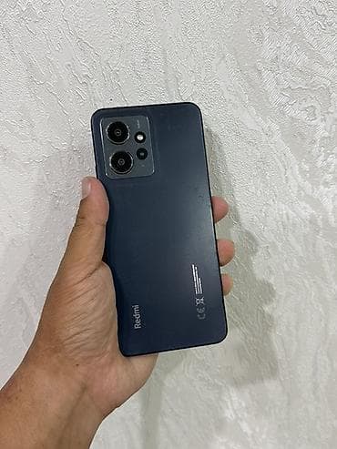 Redmi, Redmi Note 12, Б/у, 128 ГБ, цвет - Синий, 2 SIM at lalafo.kg Redmi, Redmi Note 12, Б/у, 128 ГБ, цвет - Синий, 2 SIM