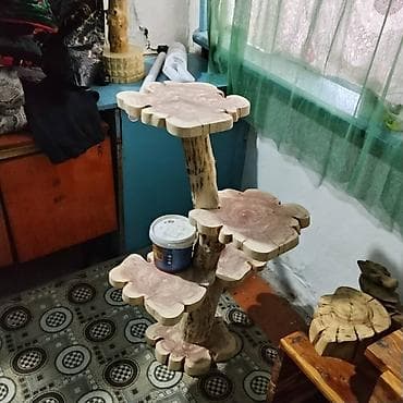 Дүкөн үчүн текчелер: Гүлдөр үчүн текче, этажерка, Жыгач lalafo.kg да — 2 Дүкөн үчүн текчелер: Гүлдөр үчүн текче, этажерка, Жыгач — 2