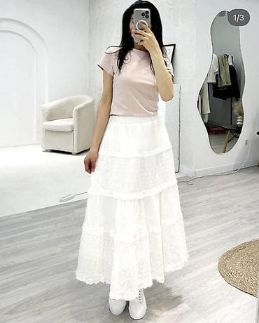 Юбка, Макси, Высокая талия at lalafo.kg Юбка, Макси, Высокая талия