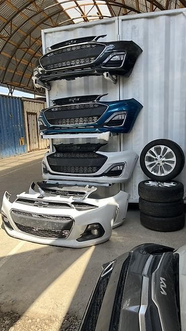 Передние бамперы для Chevrolet Spark 2) — в сборе и частично в сборе at lalafo.kg Передние бамперы для Chevrolet Spark 2) — в сборе и частично в сборе