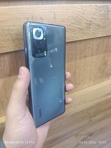 Redmi, Redmi Note 10 Pro, Б/у, 128 ГБ, цвет - Серый, 2 SIM at lalafo.kg Redmi, Redmi Note 10 Pro, Б/у, 128 ГБ, цвет - Серый, 2 SIM