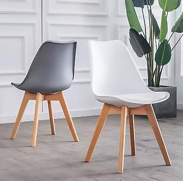 Пластиковый стул, цвет - Белый at lalafo.kg Пластиковый стул, цвет - Белый