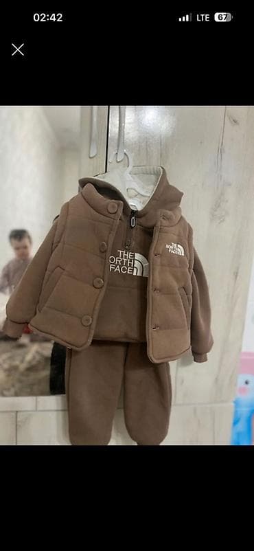 Комплект, цвет - Коричневый at lalafo.kg Комплект, цвет - Коричневый