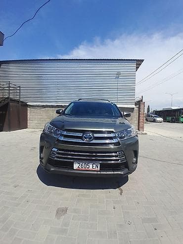 Toyota Highlander: 2019 г., 3.5 л, Автомат, Гибрид, Кроссовер at lalafo.kg Toyota Highlander: 2019 г., 3.5 л, Автомат, Гибрид, Кроссовер