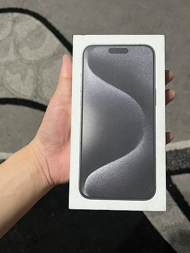 IPhone 15 Pro Max, Б/у, 256 ГБ, Black Titanium, Коробка, 87 % at lalafo.kg IPhone 15 Pro Max, Б/у, 256 ГБ, Black Titanium, Коробка, 87 %