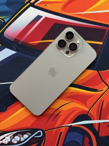 IPhone 15 Pro Max, 256 ГБ, Natural Titanium, В рассрочку, 96 % at lalafo.kg IPhone 15 Pro Max, 256 ГБ, Natural Titanium, В рассрочку, 96 %