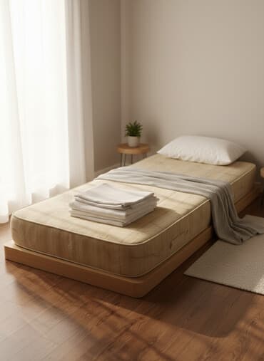 Матрас односпальный, классический пружинный. Характеристики: - Размер at lalafo.kg Матрас односпальный, классический пружинный. Характеристики: - Размер