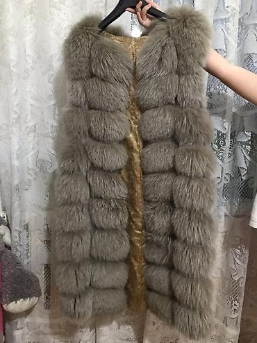 Лосиналар, леггинсылар: Продаю меховую жилетку, ниже колена, размер L, (мех писец),в хорошем lalafo.kg да — 1 Лосиналар, леггинсылар: Продаю меховую жилетку, ниже колена, размер L, (мех писец),в хорошем — 1