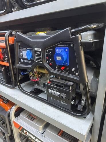 Бензиновый генератор ЭНЕРГО УГБ‑9000Е Основные характеристики: - at lalafo.kg Бензиновый генератор ЭНЕРГО УГБ‑9000Е Основные характеристики: -