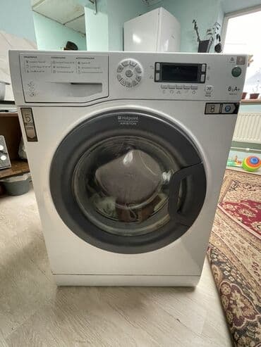 Стиральная машина Hotpoint Ariston, Автомат, До 9 кг at lalafo.kg Стиральная машина Hotpoint Ariston, Автомат, До 9 кг